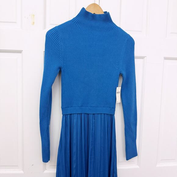 By Anthropologie Thea Twofer Maxi Sweater in Blue (Size XS) - Picture 8 of 12